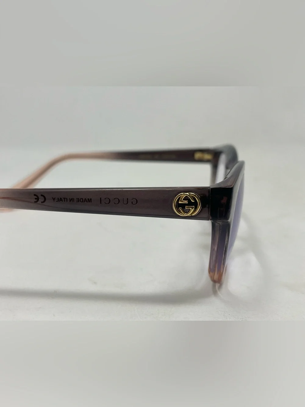 Gucci Eyeglasses Frames GG03720 007 Brown Fade 48-17-140